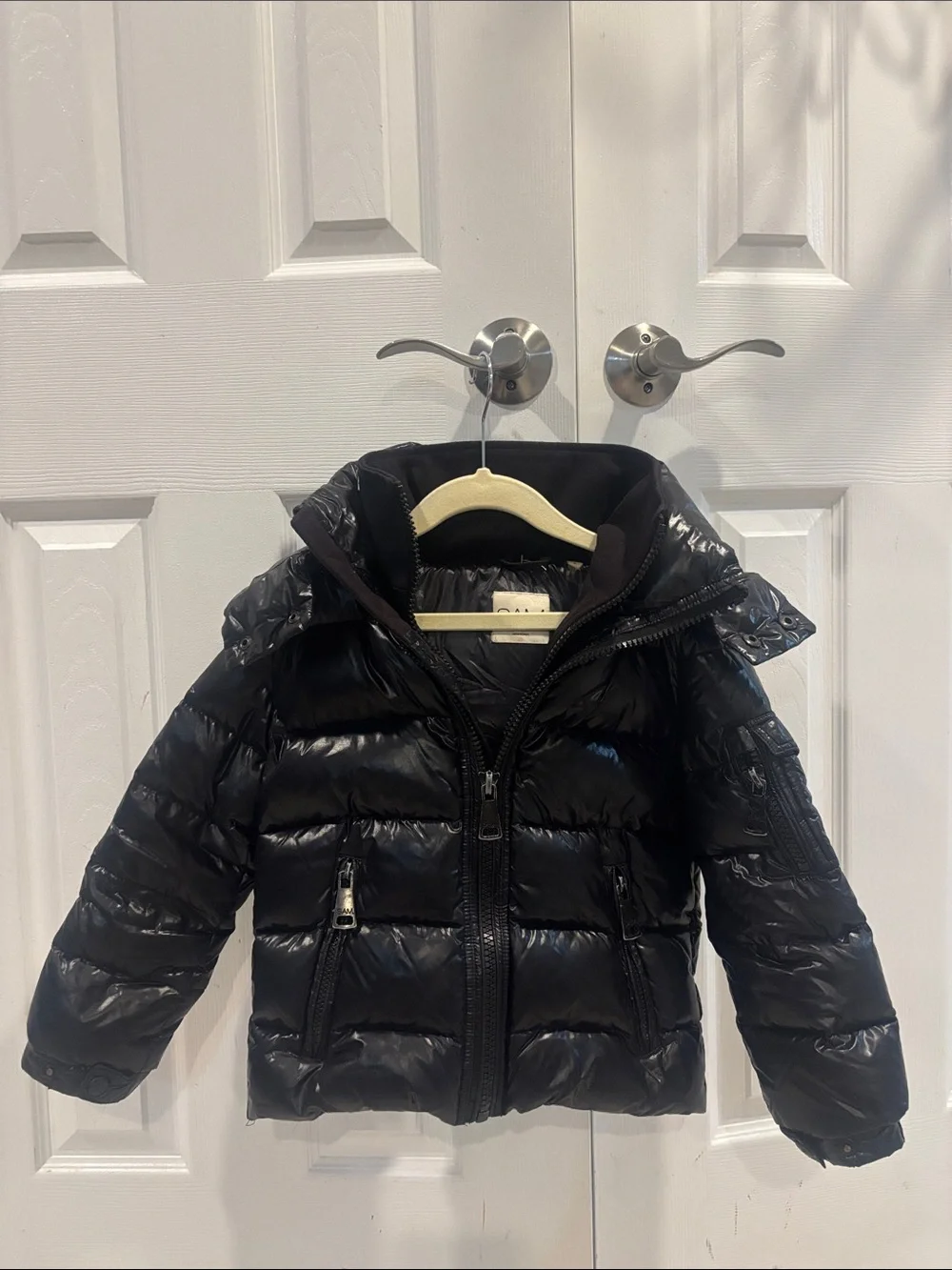 SAM. Kids Black Puffer Jacket